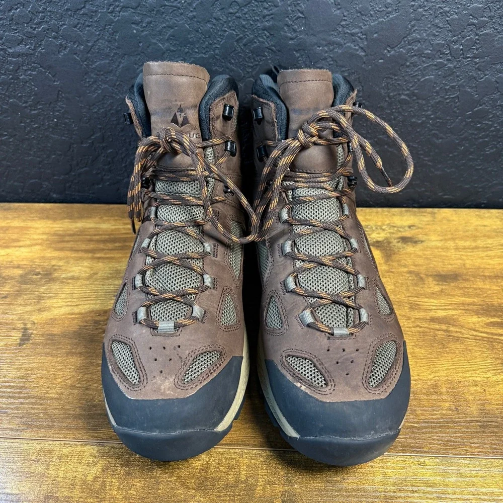 Vasque Breeze 7742M Brown Nubuck Waterproof Hiking Boots Mens 13M - Picture 2 of 6